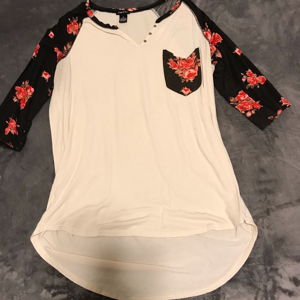 Baseball Style T-Shirt